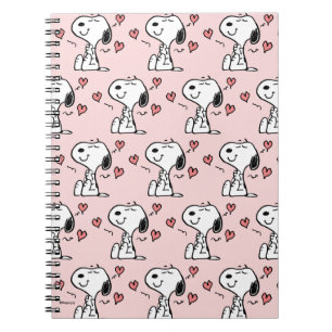 Cuaderno Cacahuetes   Corazones Snoopy