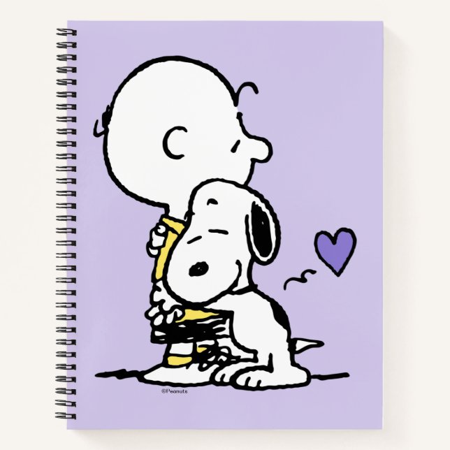 Cuaderno Cacahuetes | EL DÍA DE SAN VALENTÍN | Charlie Brow (Anverso)