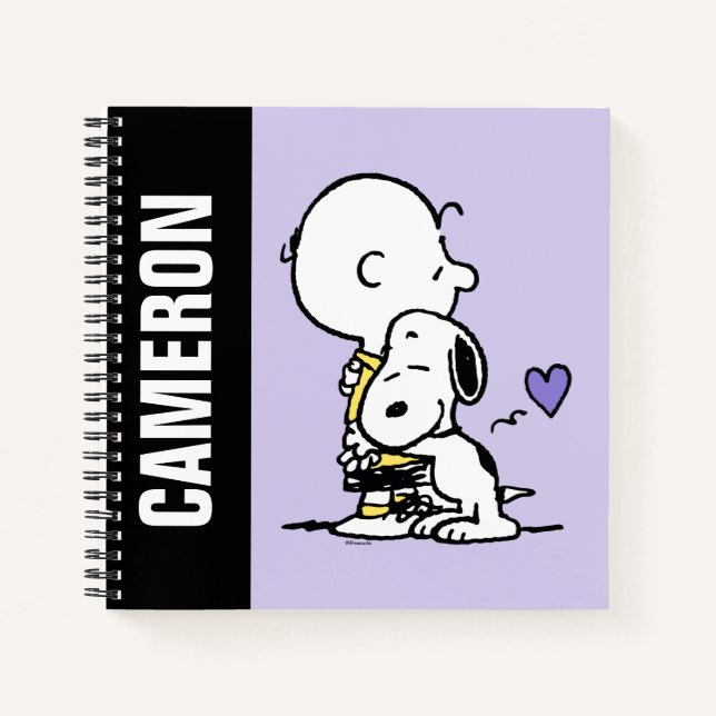 Cuaderno Cacahuetes | EL DÍA DE SAN VALENTÍN | Charlie Brow (Anverso)