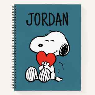 Cuaderno Cacahuetes EL DÍA DE SAN VALENTÍN Snoopy Heart