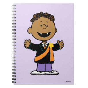 Cuaderno Cacahuetes Franklin Halloween Vampiro