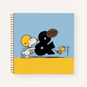 Cuaderno Cacahuetes   Fútbol Snoopy & Woodstock