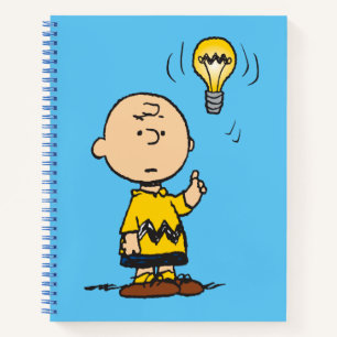 Cuaderno Cacahuetes   Idea de Charlie Brown sobre la bombil