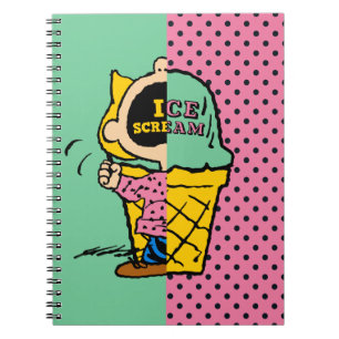 Cuaderno Cacahuetes Media y media del Helado Sally