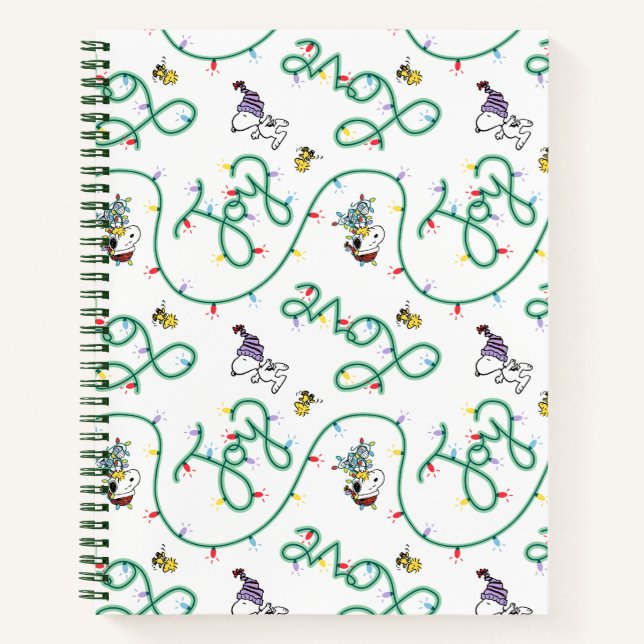 Cuaderno Cacahuetes | Modelo de amor para Navidades brillan (Anverso)