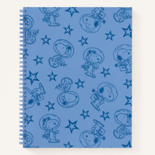 Cuaderno Cacahuetes Modelo de astronauta espacial azul Sn
