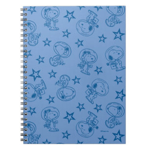 Cuaderno Cacahuetes Modelo de astronauta espacial azul Sn
