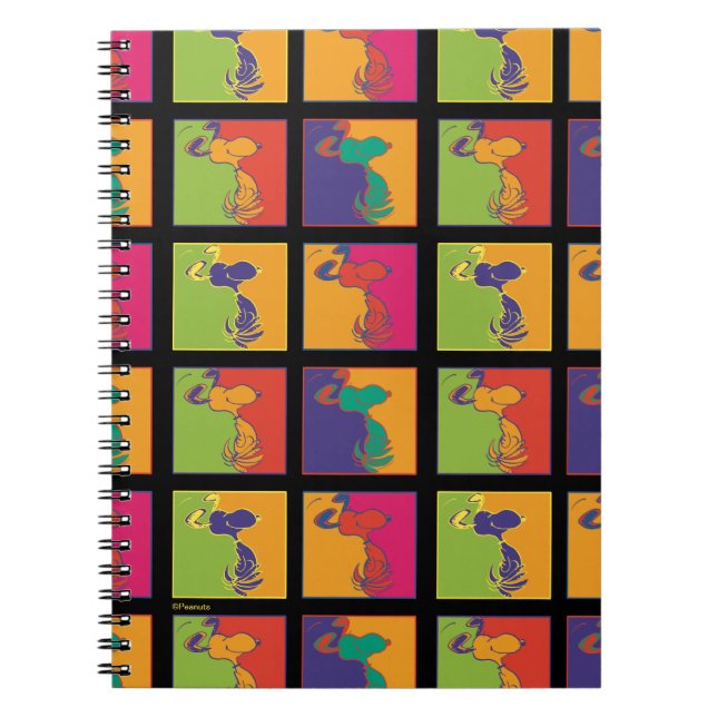 Cuaderno Cacahuetes | Noopia de arte pop moderno (Frente)