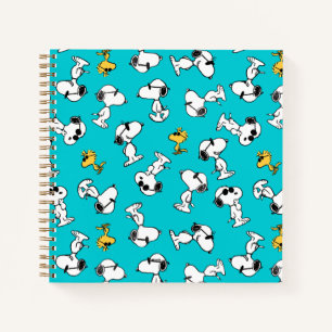 Cuaderno Cacahuetes   Patrón Snoopy & Gafas de sol