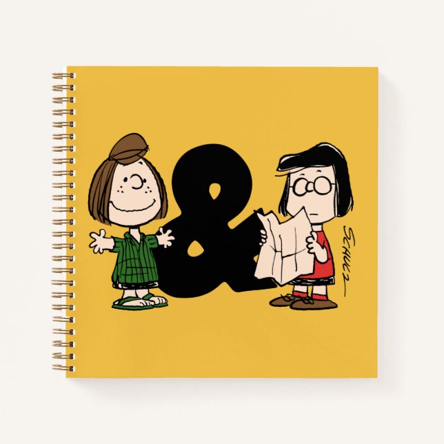 Cuaderno Cacahuetes | Patty & Marcie (Anverso)