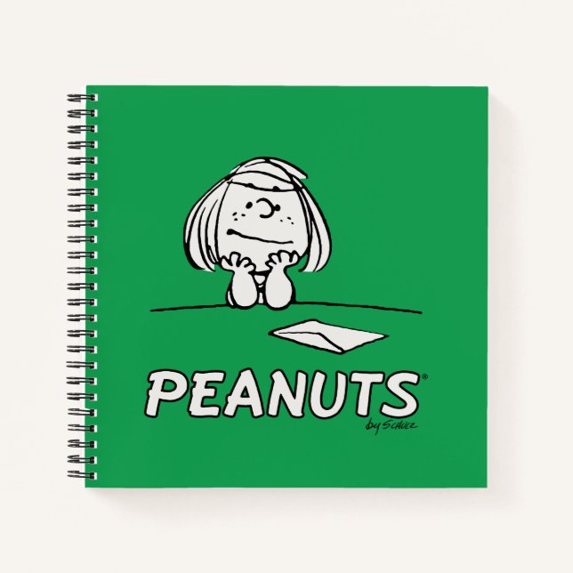 Cuaderno Cacahuetes | Peppermint Patty Thoughts (Anverso)