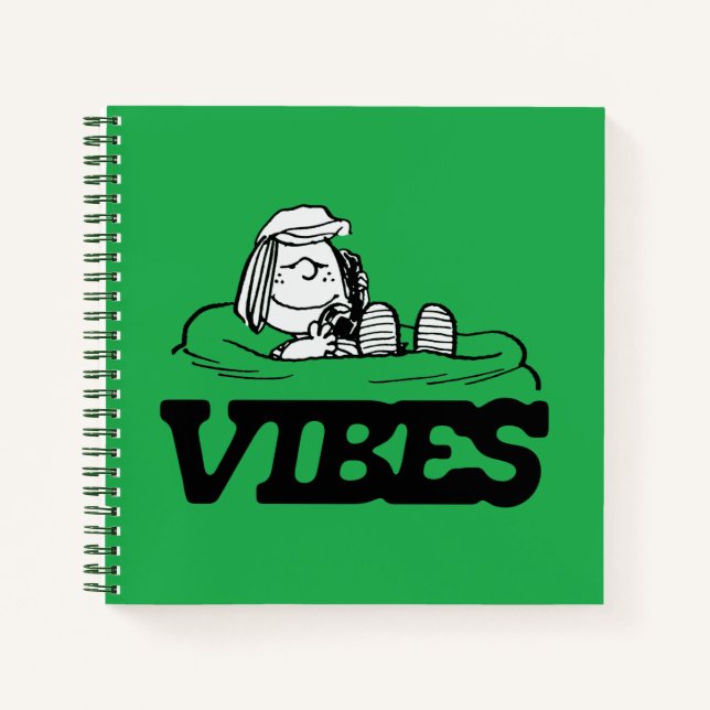 Cuaderno Cacahuetes | Peppermint Patty Vibes (Anverso)