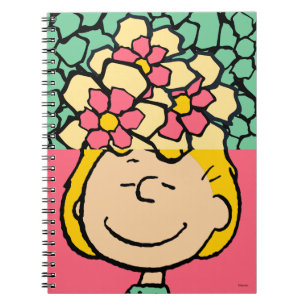 Cuaderno Cacahuetes Sally Half & Half Flowers