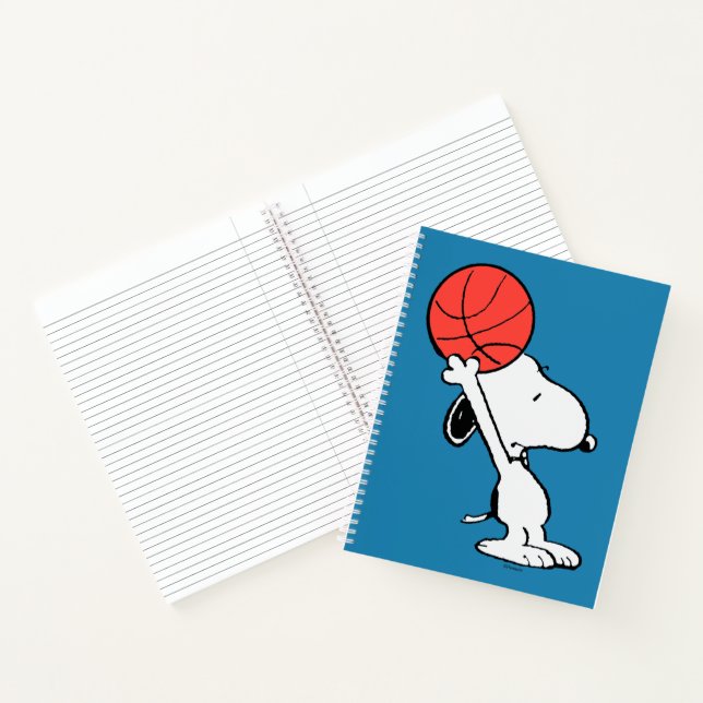 Cuaderno Cacahuetes | Snoopy Basketball Hoop Shot (Interior)
