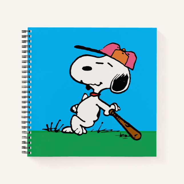Cuaderno Cacahuetes | Snoopy en Bat (Anverso)