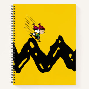Cuaderno Cacahuetes Snoopy & Linus Sled Ride