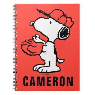 Cuaderno Cacahuetes   Snoopy Making the Catch