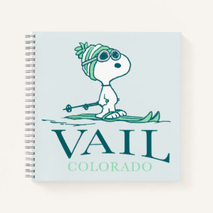 Cuaderno Cacahuetes Snoopy Vail Colorado