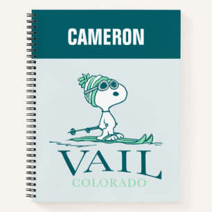 Cuaderno Cacahuetes Snoopy Vail Colorado
