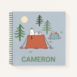 Cuaderno Cacahuetes   Snoopy & Woodstock   Añadir su nombre