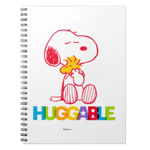 Cuaderno Cacahuetes   Snoopy & Woodstock Huggable