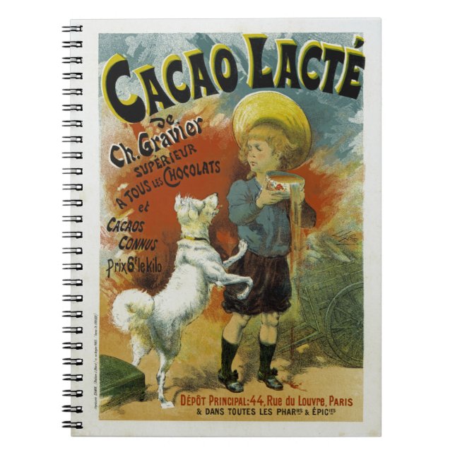 Cuaderno Cacao Lacte (Frente)