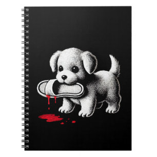 Cuaderno Cachorro Adorable con Camisa de Zapatilla Humor Os