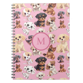 Cuaderno Cachorro cachorro rosado