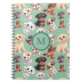 Cuaderno Cachorro Cachorro Verde