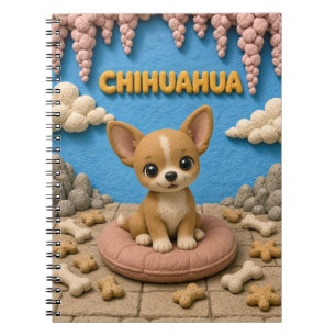 Cuaderno Cachorro de Chihuahua Adorable, Perrito Bebé