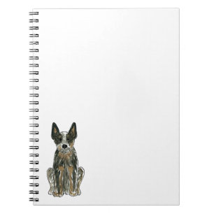 Cuaderno Cachorro de ganado australiano Cod Blue Heeler ACD