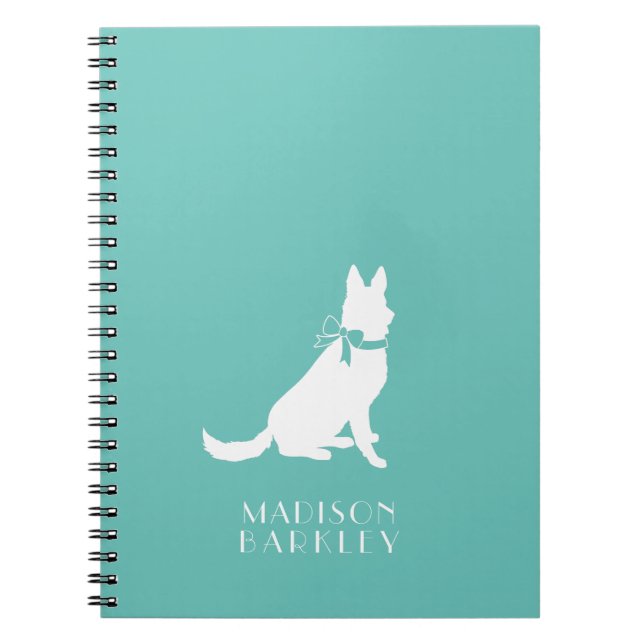 Cuaderno Cachorro de pastor alemán (Frente)