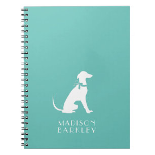 Cuaderno Cachorro de perro de Greyhound