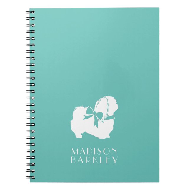 Cuaderno Cachorro de perro de Pekín (Frente)