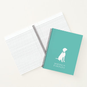 Cuaderno Cachorro de perro de Vizsla