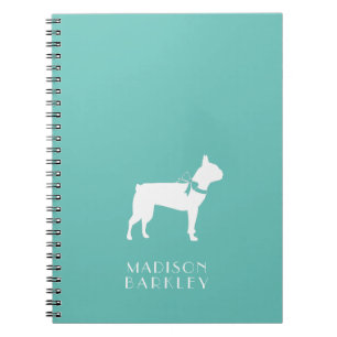 Cuaderno Cachorro de Perro Terrier de Boston