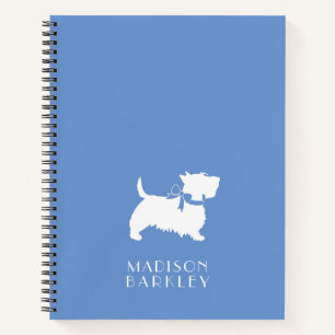 Cuaderno Cachorro escocés adorable escocés