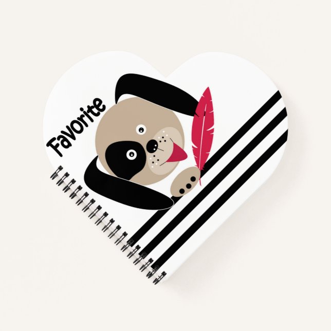 Cuaderno cachorro favorito (Anverso)