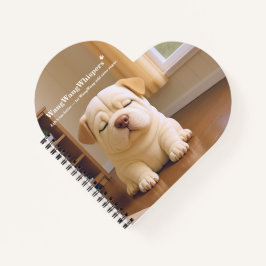 Cuaderno Cachorro Shar Pei - Suave Serenidad por WangWang
