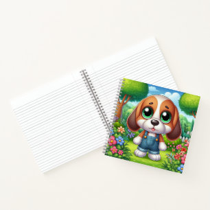 Cuaderno Cachorros Adorables En Los Sobres