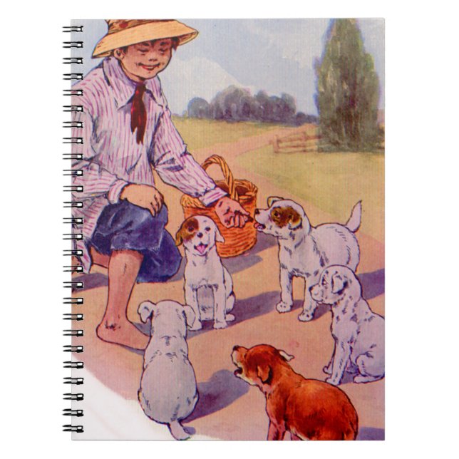 Cuaderno Cachorros de alimentación de los años 1930 (Frente)