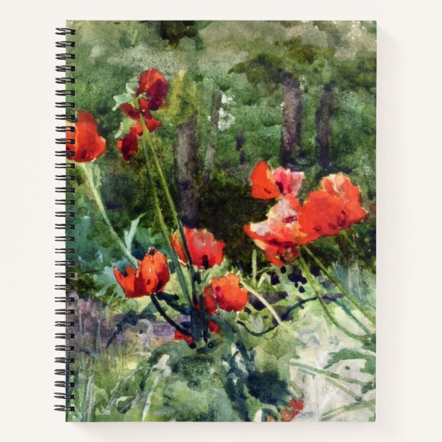 Cuaderno Cachorros de jardín (por Mildred Anne Butler) (Anverso)