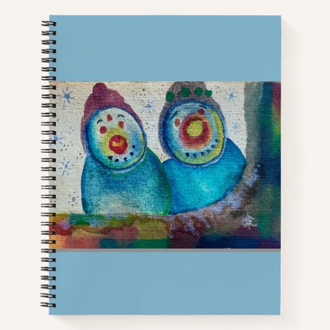 Cuaderno Cachorros de nieve (Anverso)