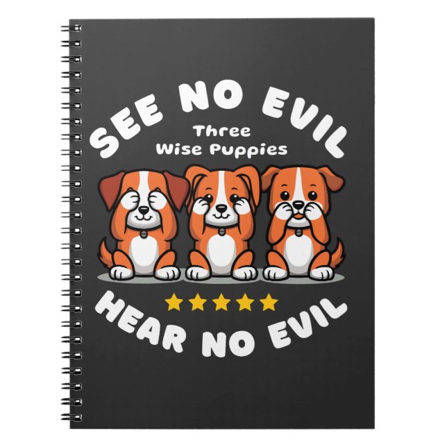 Cuaderno Cachorros de sabios de árbol (Frente)