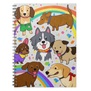 Cuaderno Cachorros juguetones