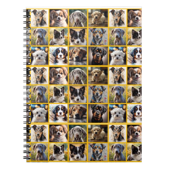 Cuaderno Cachorros por todas partes (Frente)