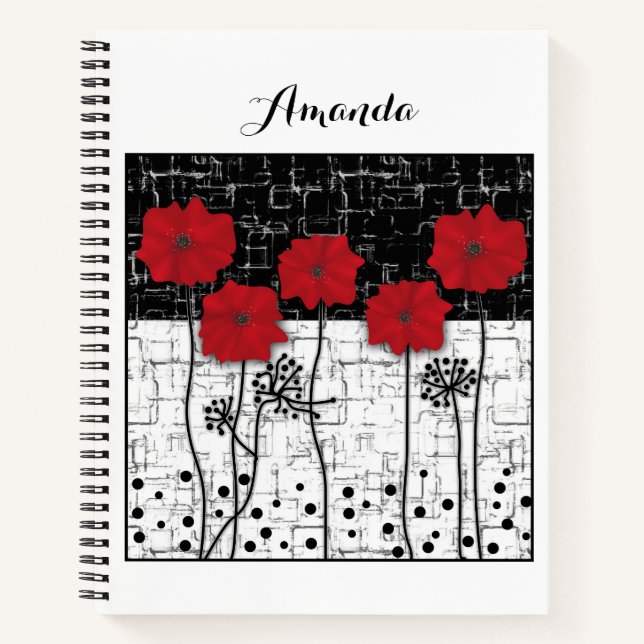 Cuaderno Cachorros rojos (Anverso)
