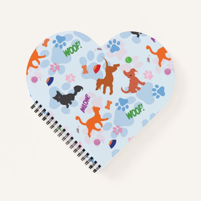 Cuaderno Cachorros y gatitos (Anverso)