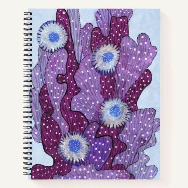 Cuaderno Cacti floreciente (Anverso)