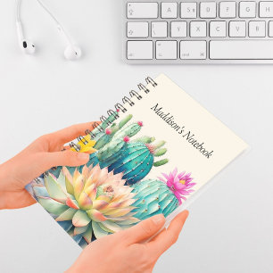 Cuaderno Cacti Y Suculento